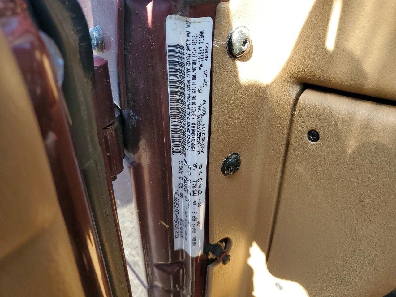 2001 JEEP WRANGLER / TJ SPORT photo 37