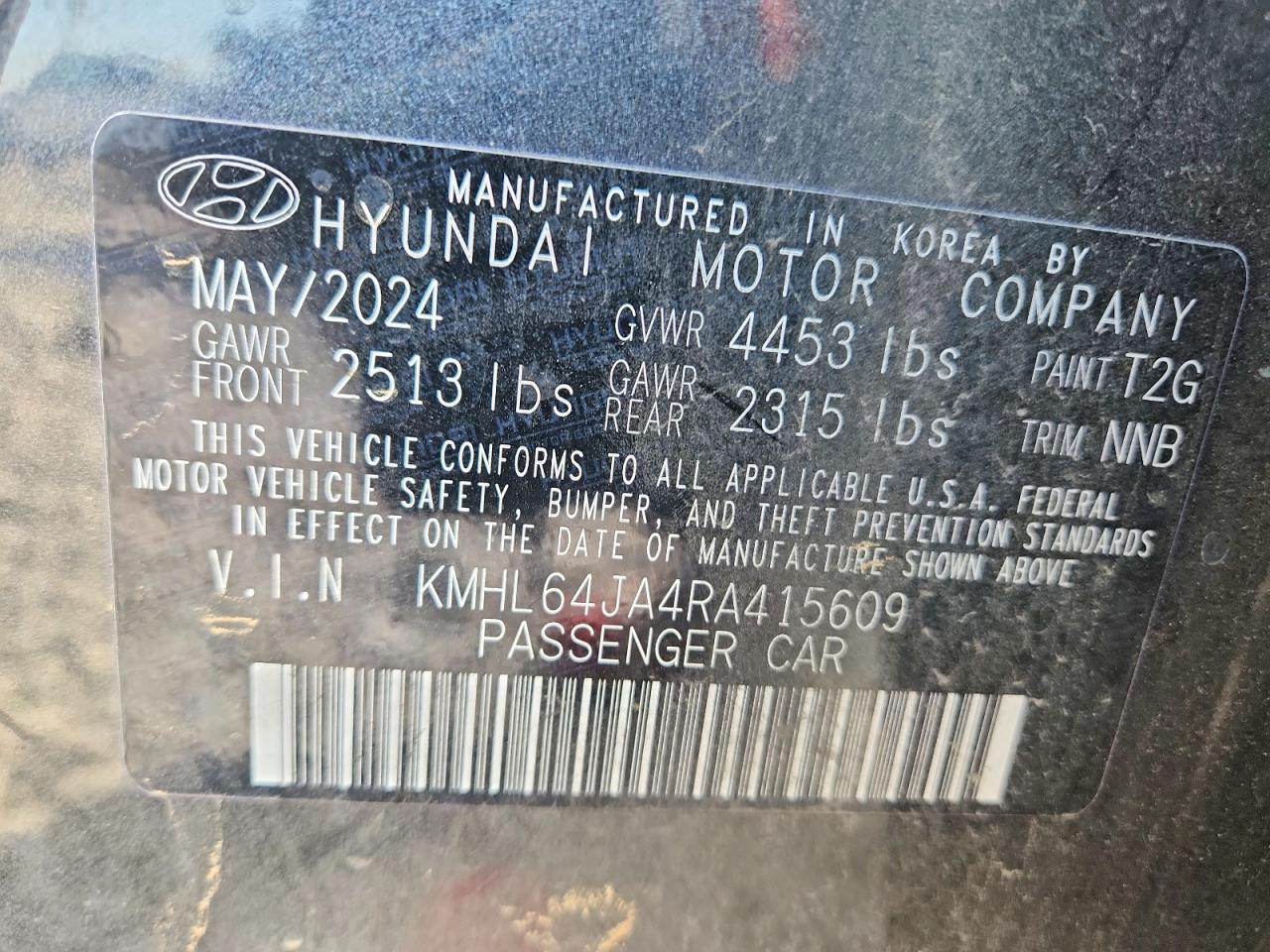 2024 HYUNDAI SONATA SEL photo 23