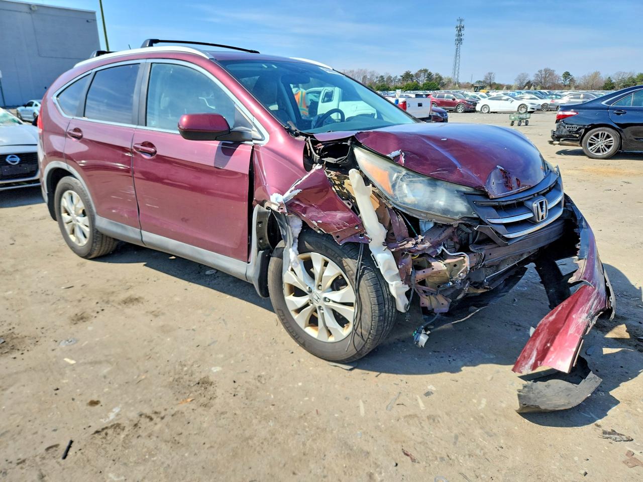 2012 HONDA CR-V EXL photo 7