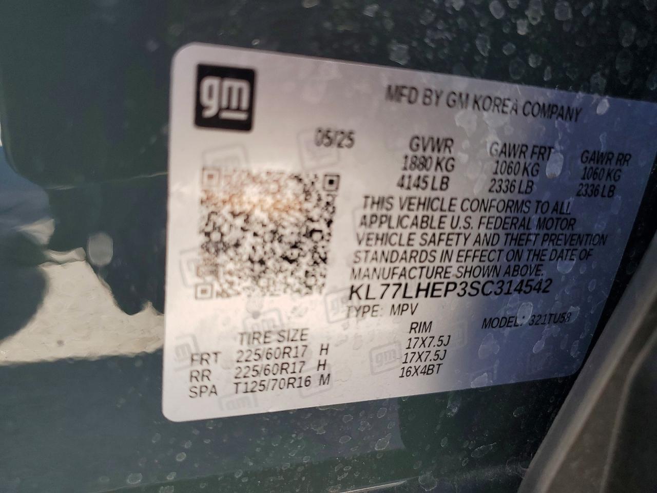 2025 CHEVROLET TRAX 1LT photo 13
