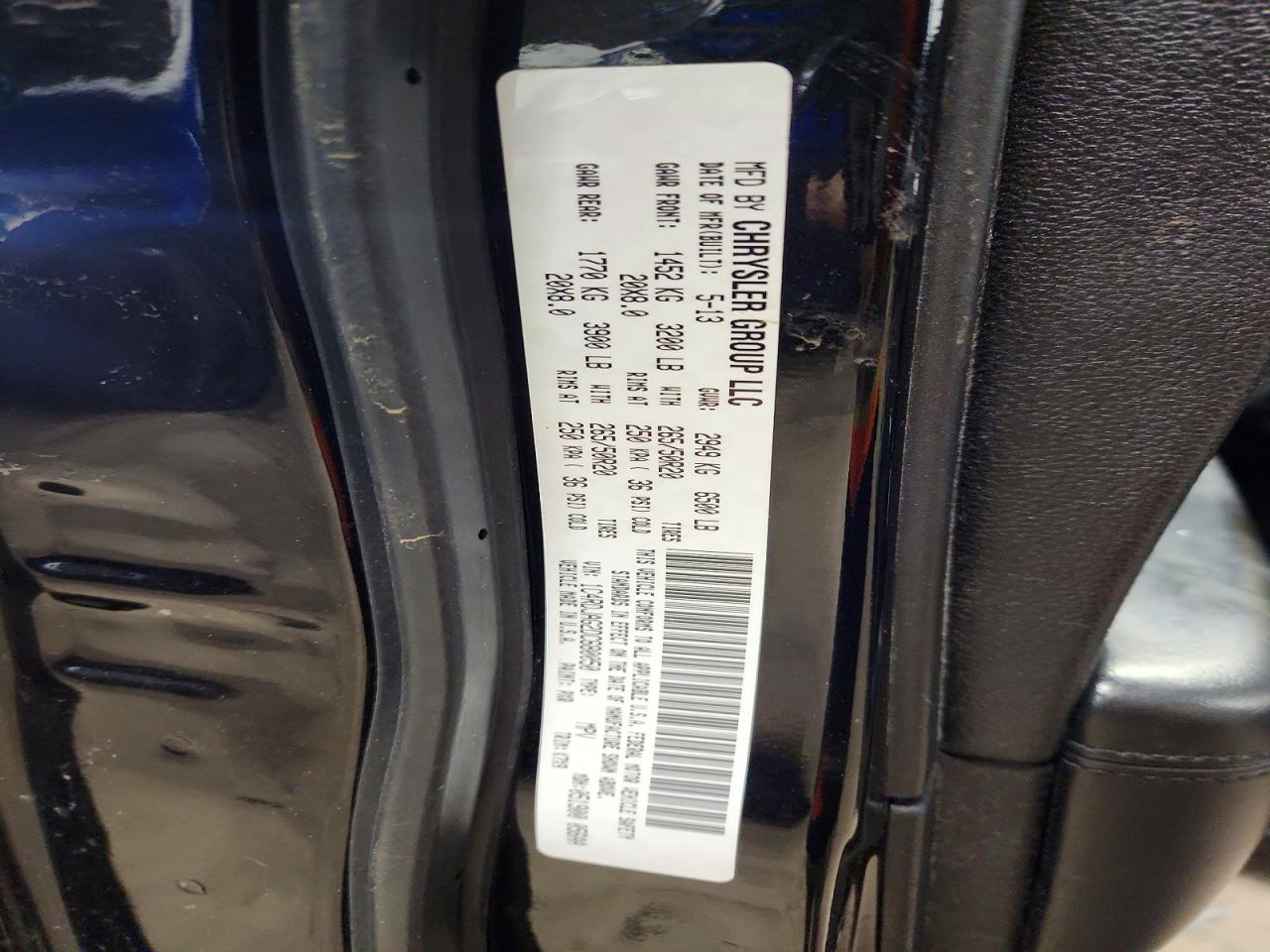 2013 DODGE DURANGO SXT photo 14