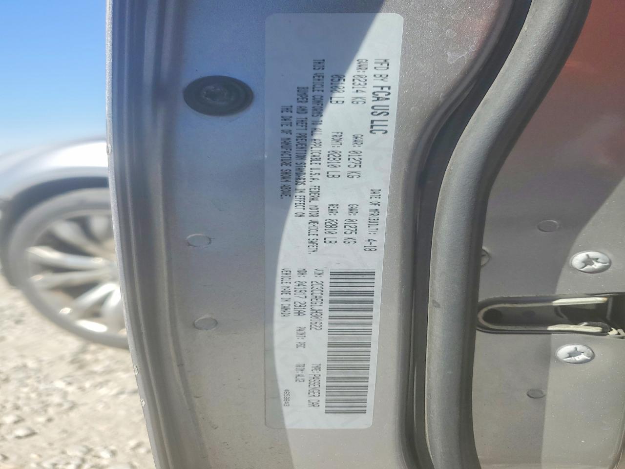 2018 CHRYSLER 300 LIMITED photo 25