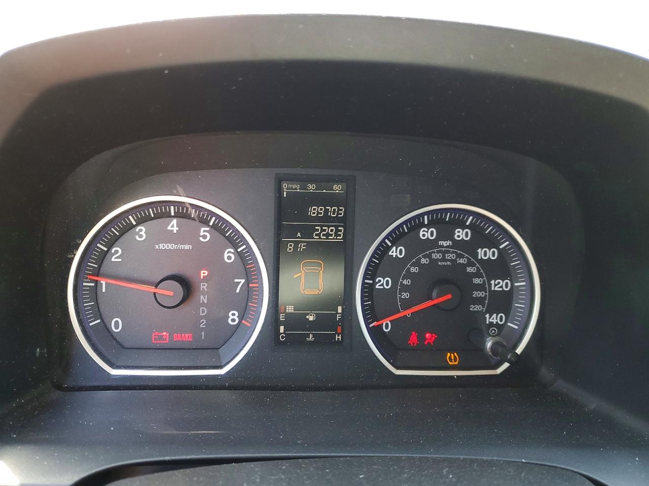 2008 HONDA CR-V EXL photo 9