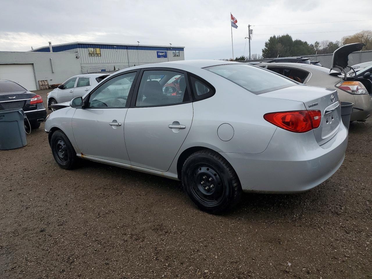 2010 HYUNDAI ELANTRA BLUE photo 3