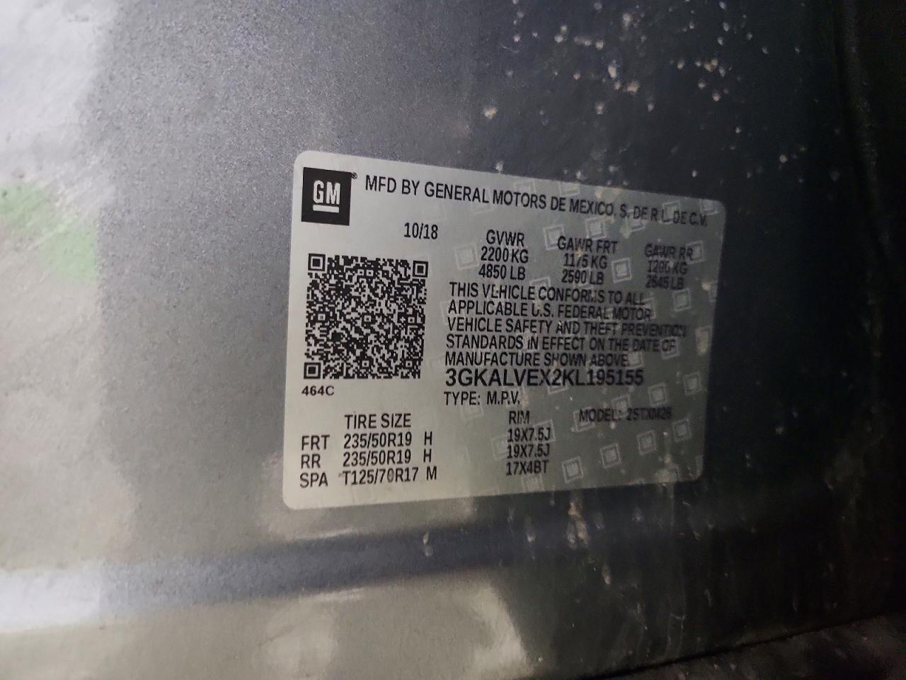 2019 GMC TERRAIN SLT photo 13
