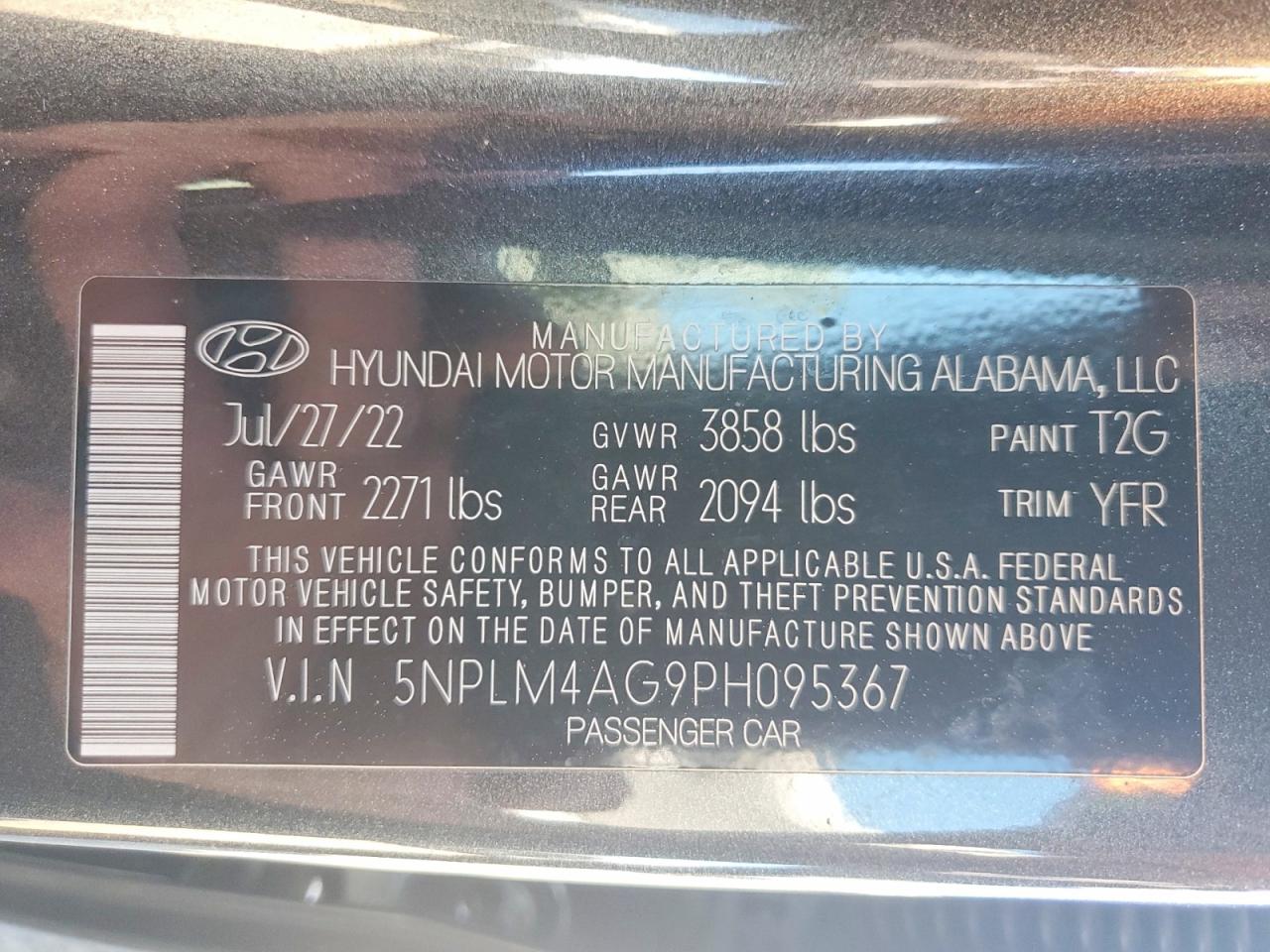 2023 HYUNDAI ELANTRA SEL photo 12