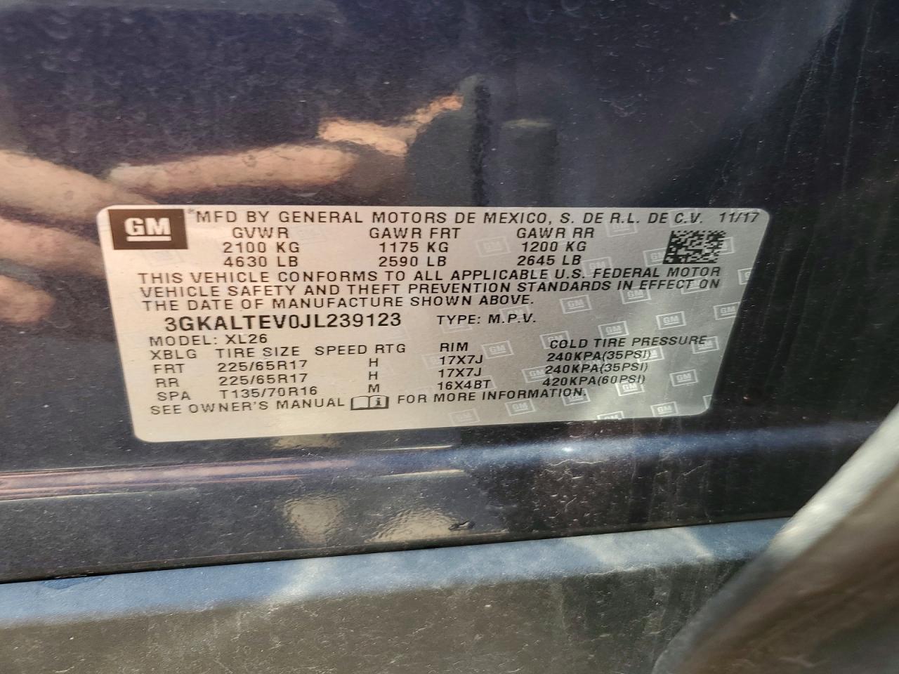2018 GMC TERRAIN SLE photo 25