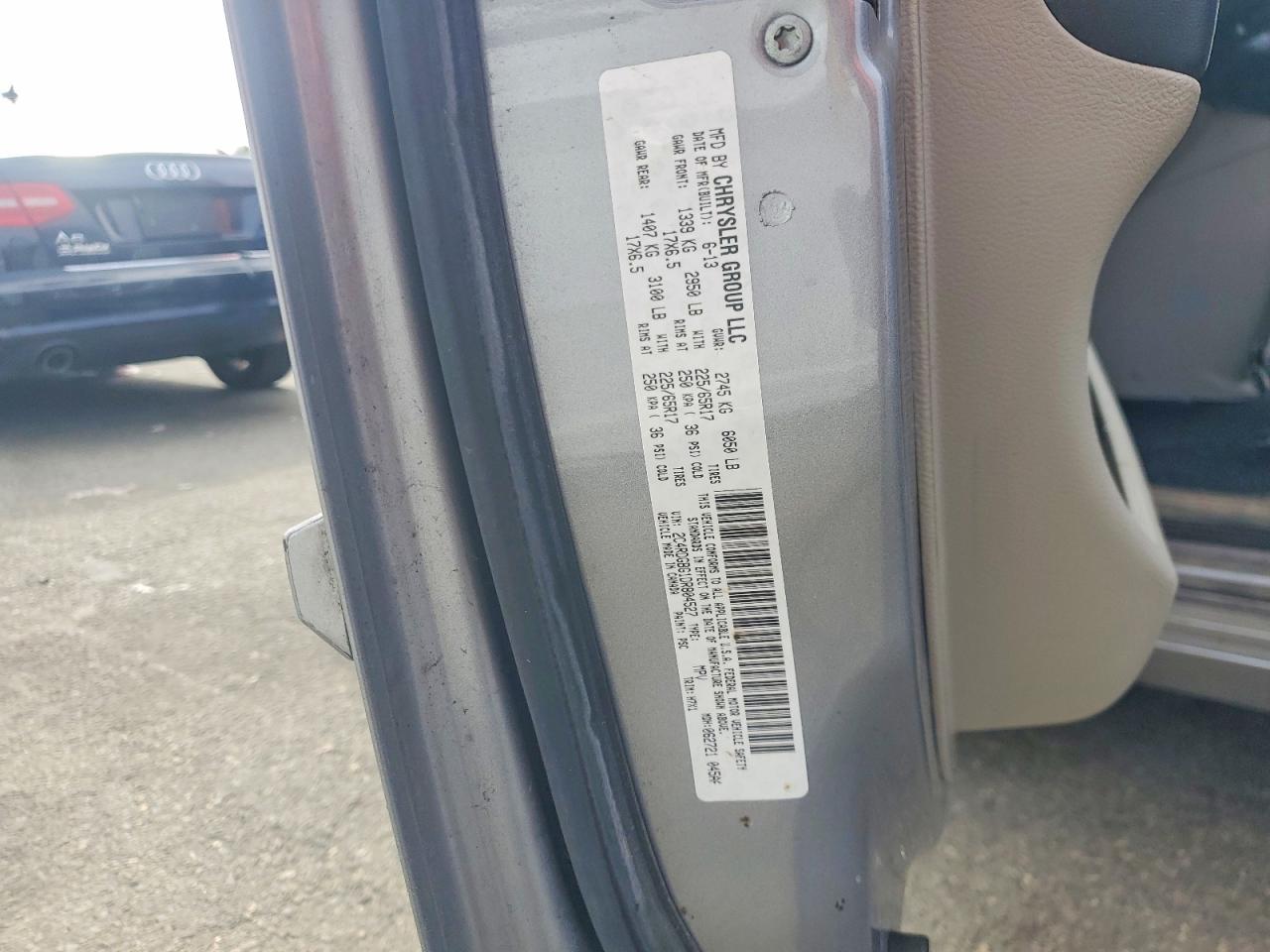 2013 DODGE GRAND CARAVAN SE photo 13