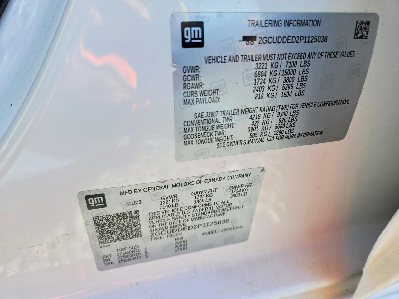 2023 CHEVROLET SILVERADO K1500 LT photo 12