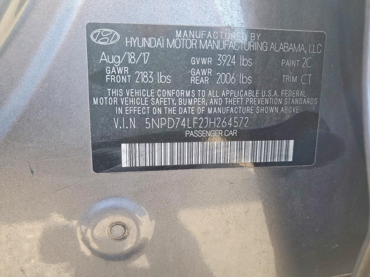 2018 HYUNDAI ELANTRA SE photo 23