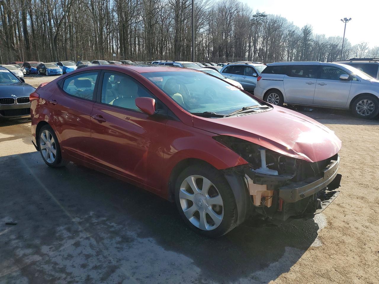 2013 HYUNDAI ELANTRA LIMITED photo 4