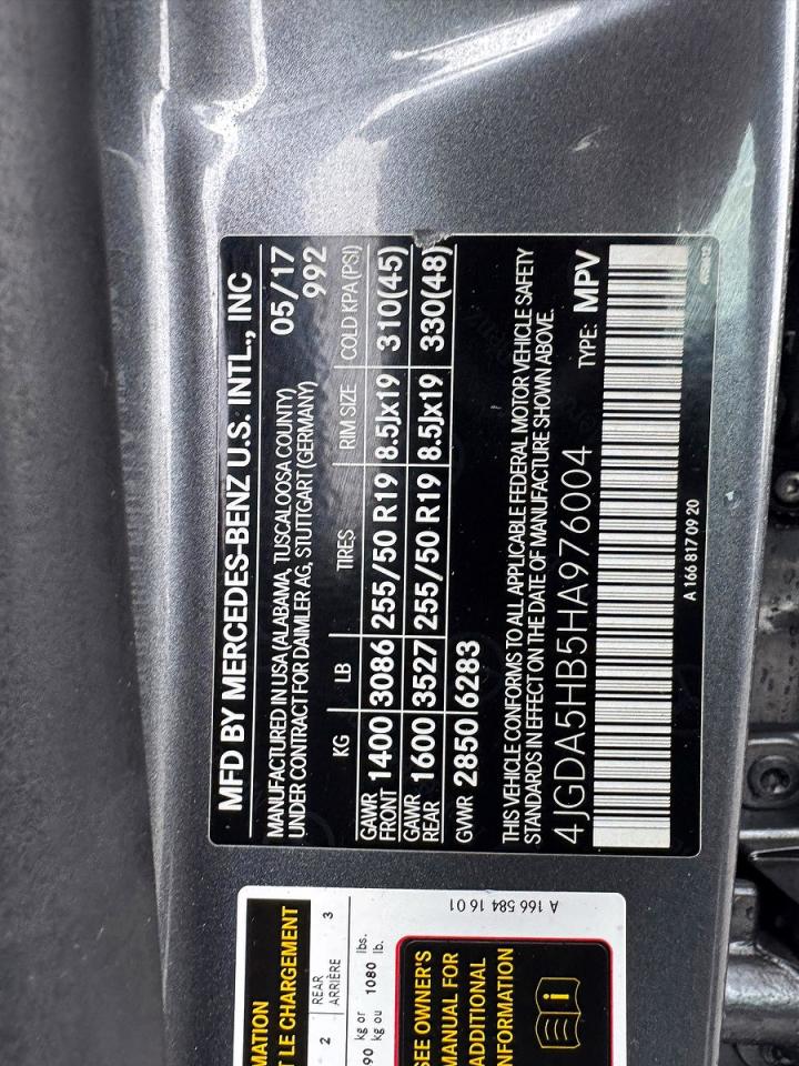 2017 MERCEDES-BENZ GLE 350 4MATIC photo 19