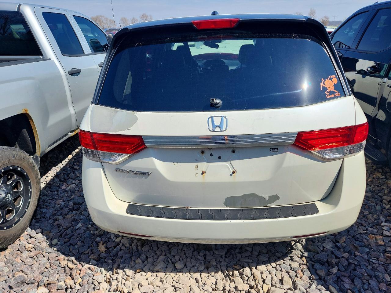 2014 HONDA ODYSSEY EXL photo 16