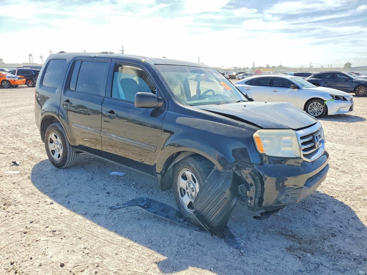 2015 HONDA PILOT LX photo 4