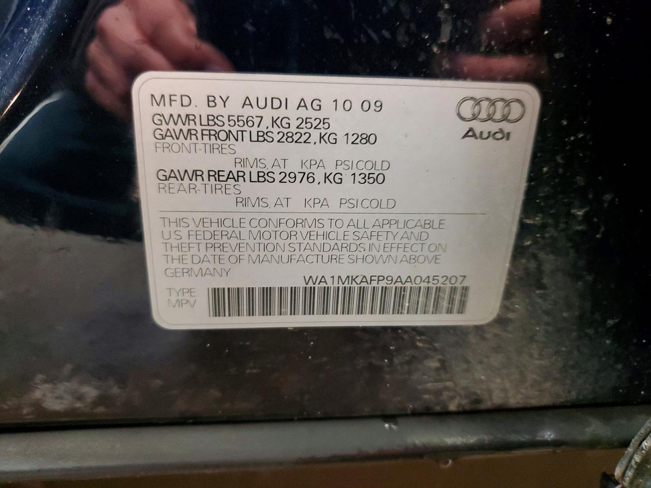 2010 AUDI Q5 PREMIUM PLUS photo 13