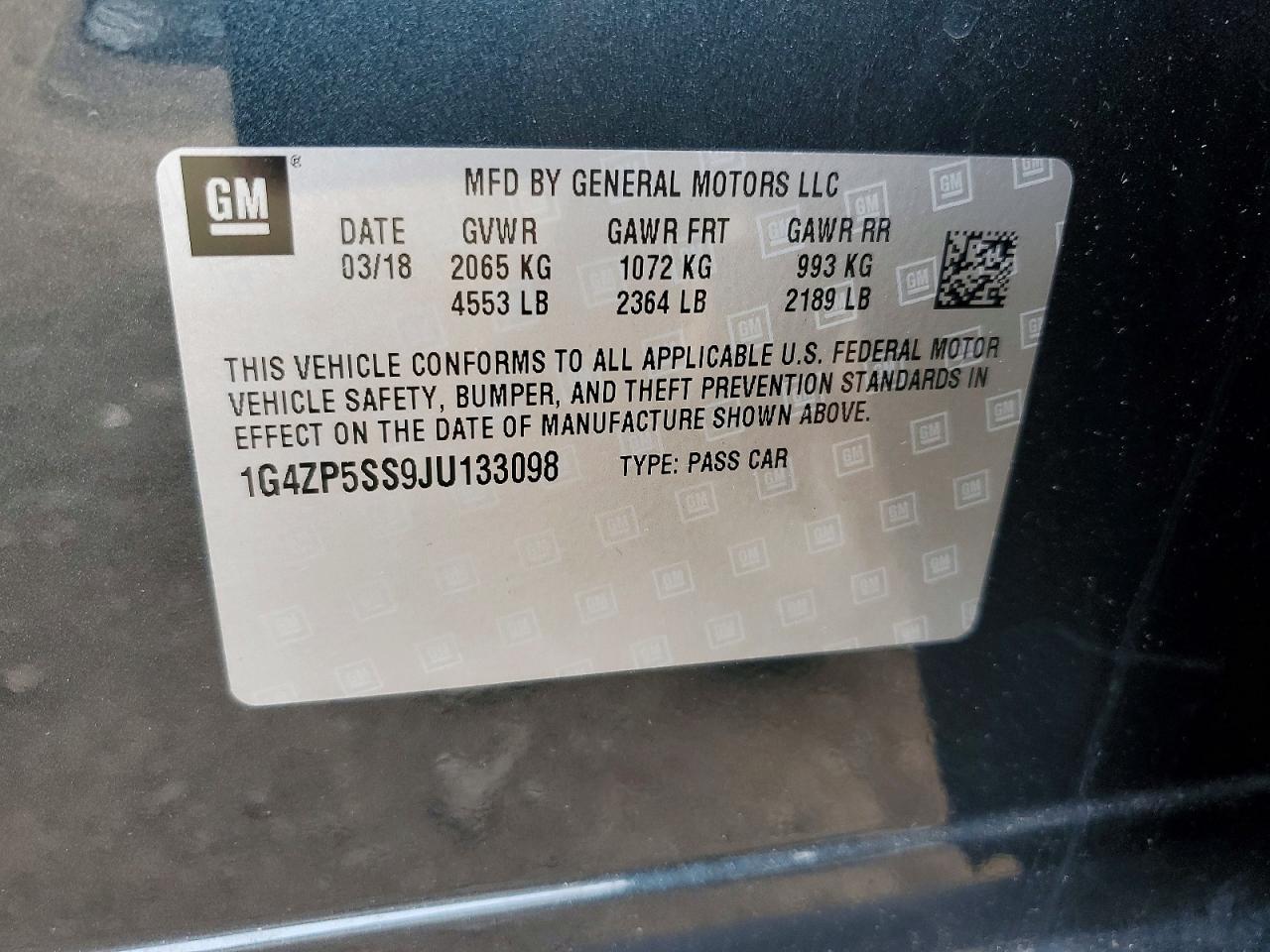 2018 BUICK LACROSSE ESSENCE photo 12