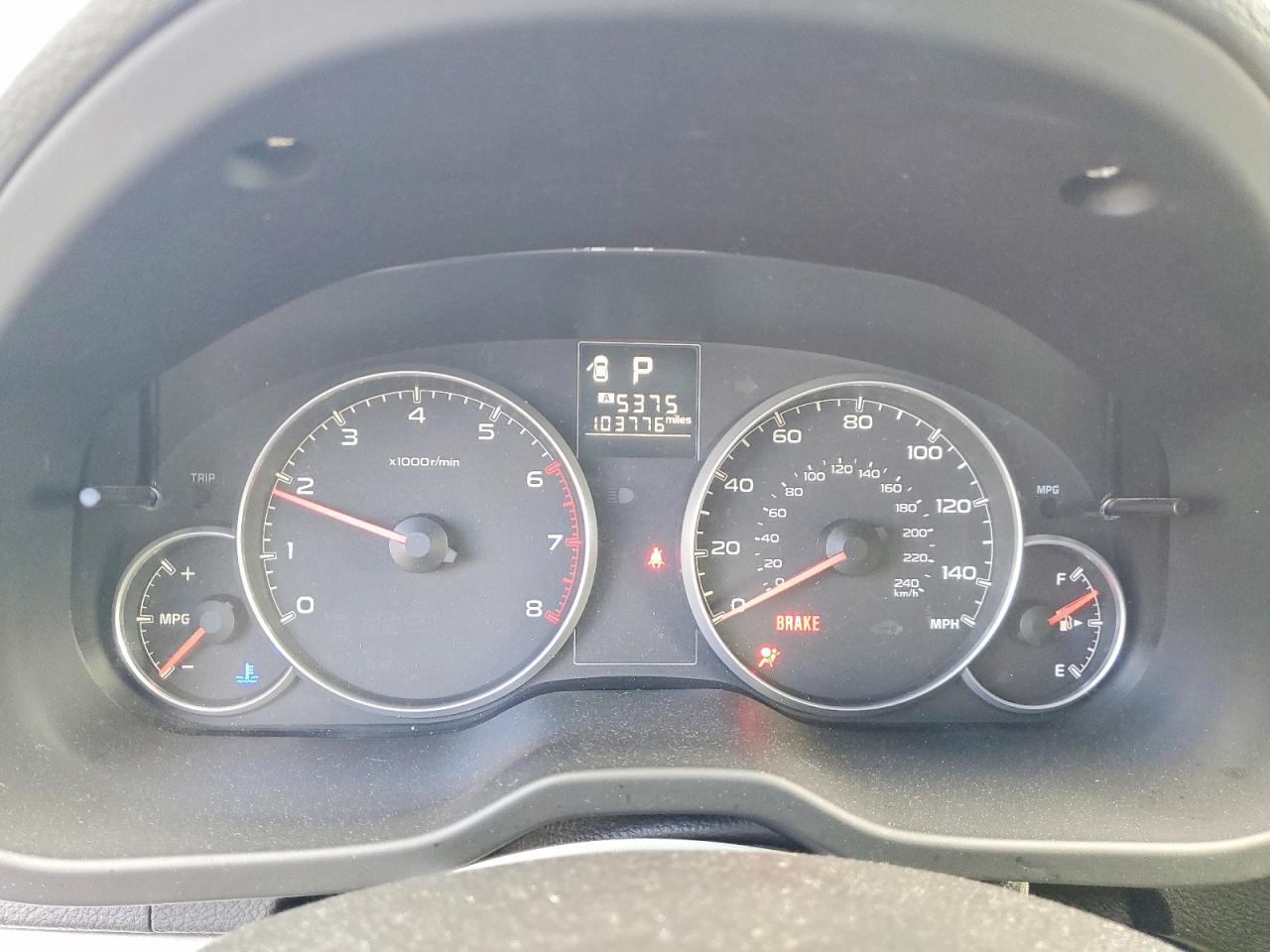 2014 SUBARU OUTBACK 2.5I PREMIUM photo 9