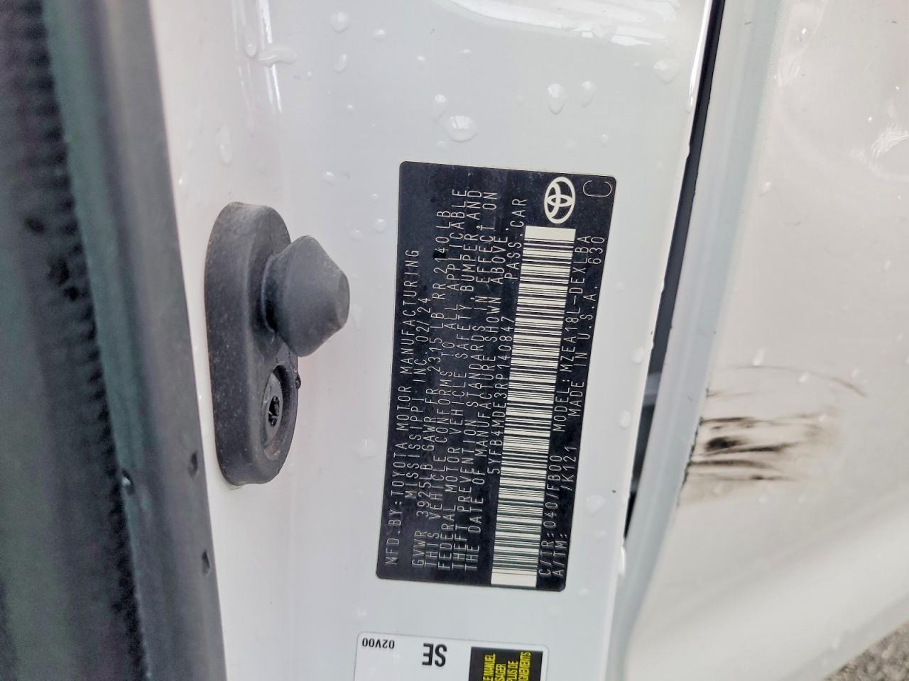 2024 TOYOTA COROLLA LE photo 23