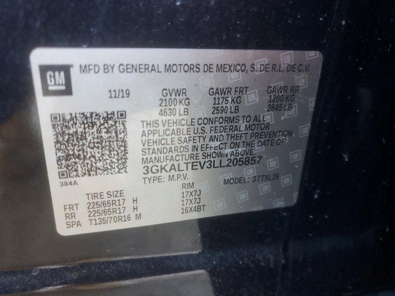 2020 GMC TERRAIN SLE photo 14