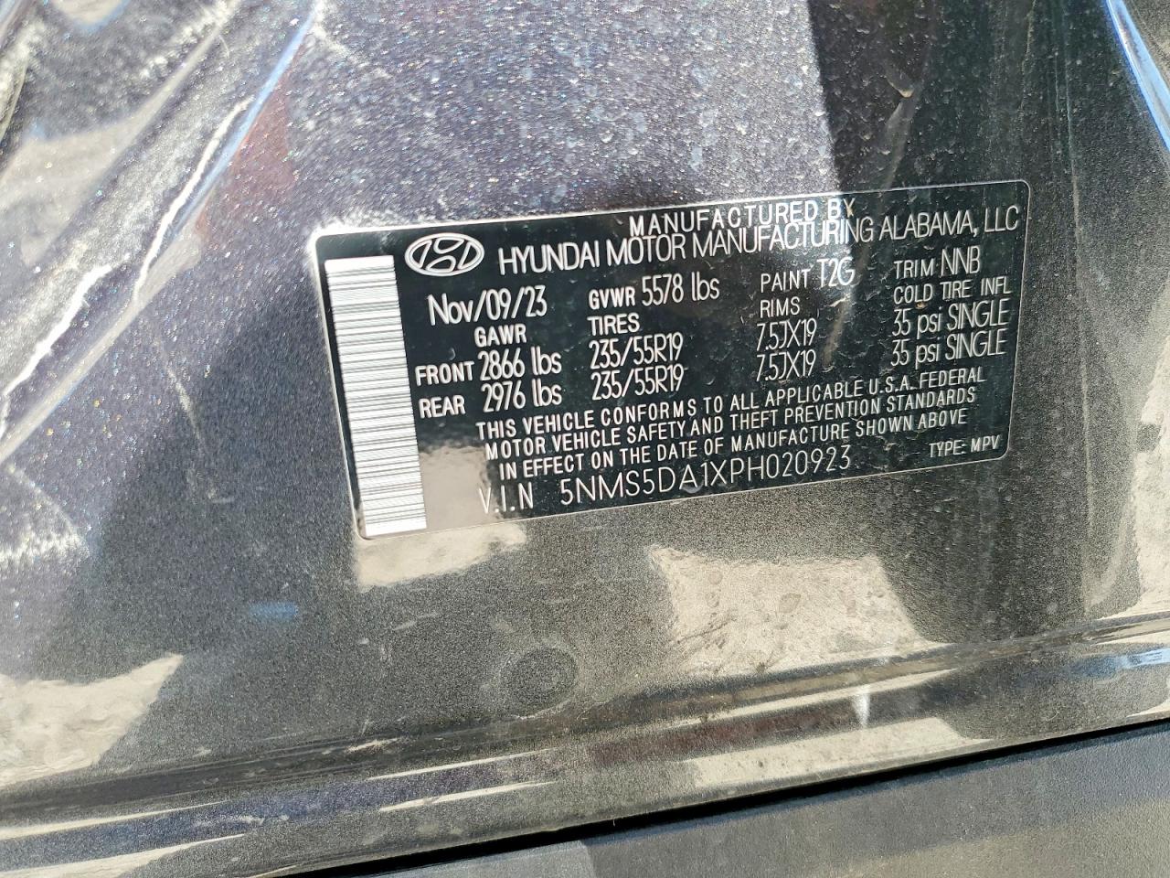 2023 HYUNDAI SANTA FE photo 25