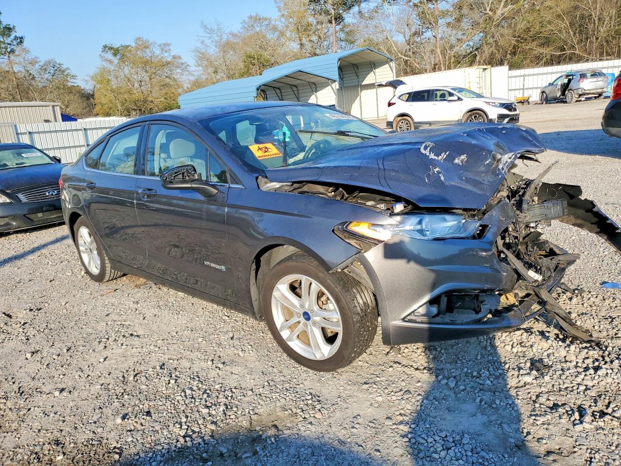 2018 FORD FUSION S HYBRID photo 7