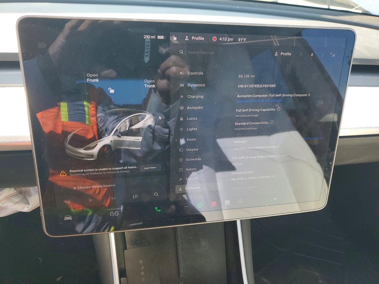 2020 TESLA MODEL 3 photo 9