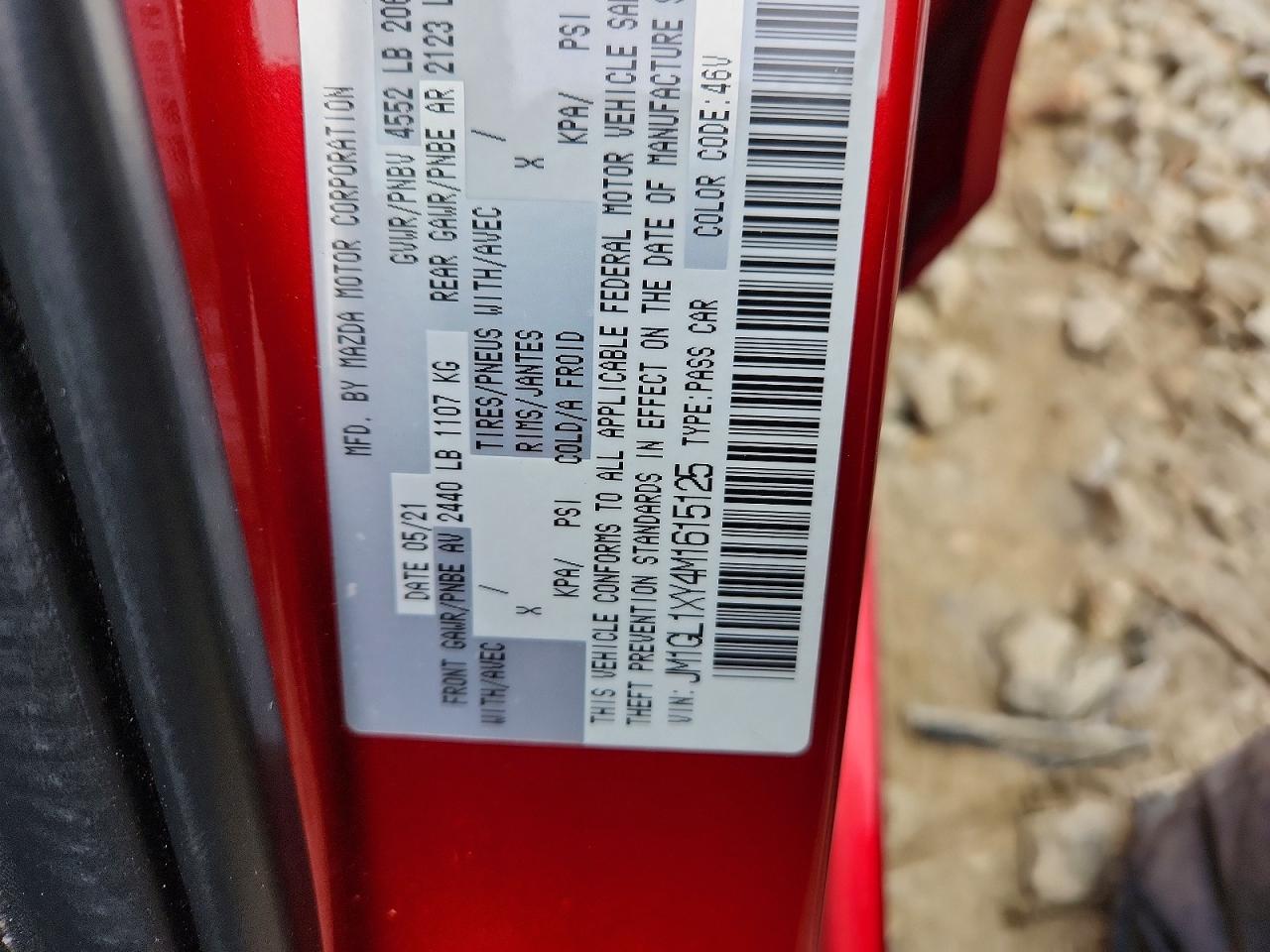 2021 MAZDA 6 SIGNATURE photo 23