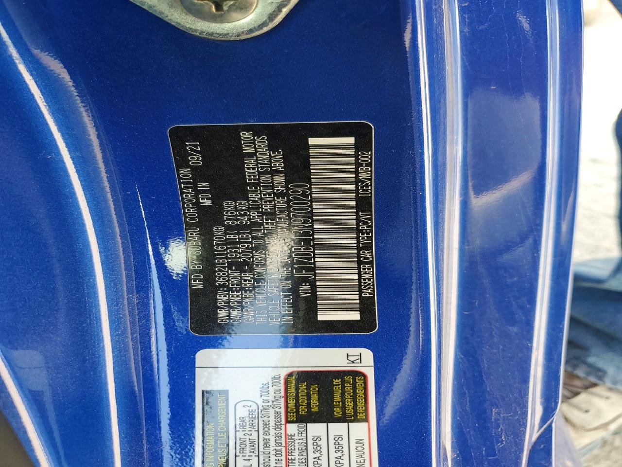 2022 SUBARU BRZ LIMITED photo 23