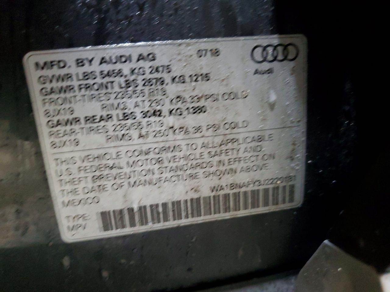 2018 AUDI Q5 PREMIUM PLUS photo 27