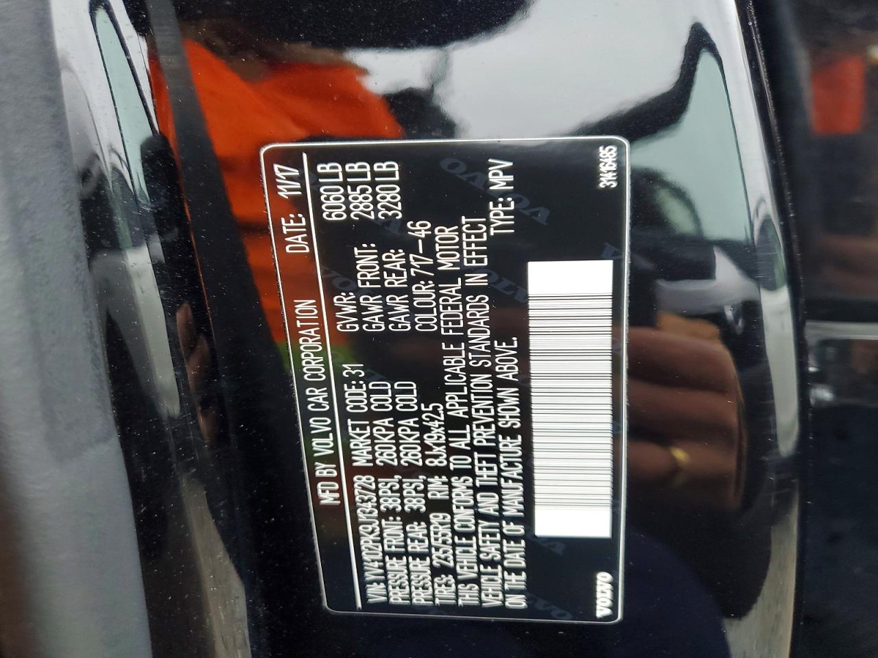 2018 VOLVO XC90 T5 photo 25