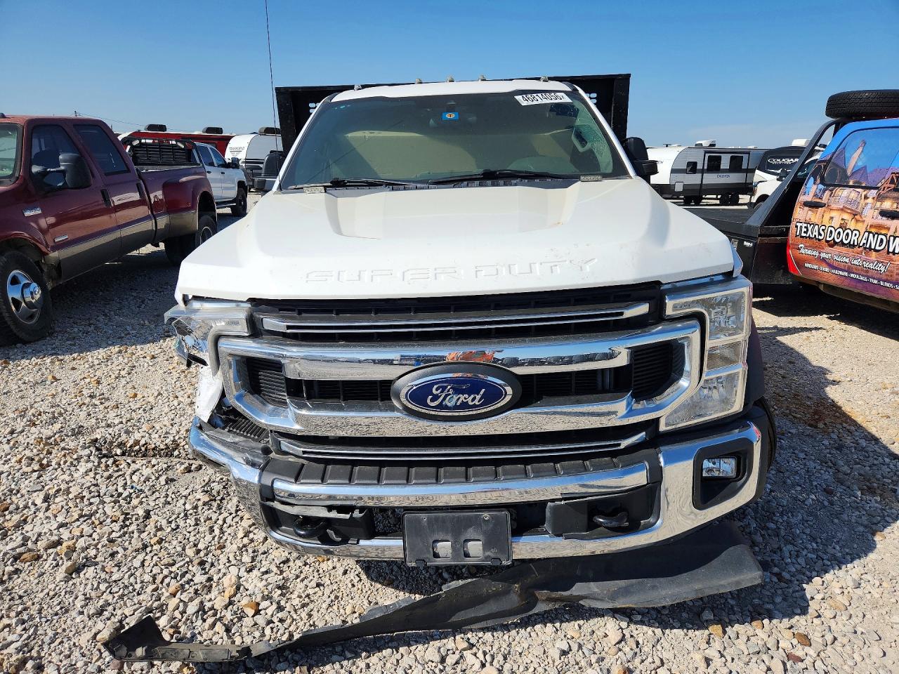 2020 FORD F550 SUPER DUTY FLATBED TRUCK photo 5