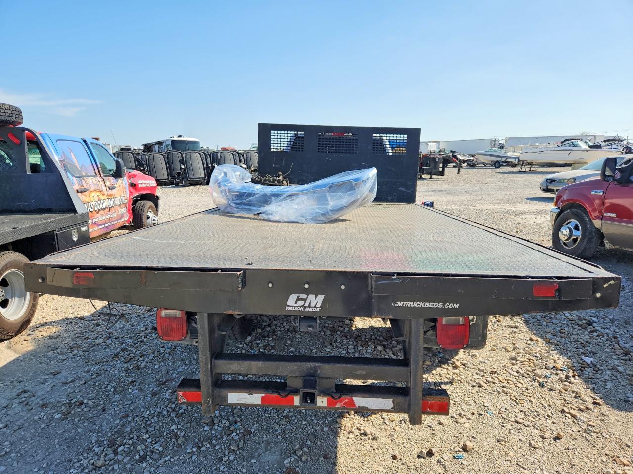 2020 FORD F550 SUPER DUTY FLATBED TRUCK photo 6