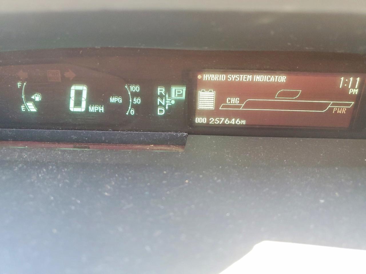 2010 TOYOTA PRIUS II photo 9