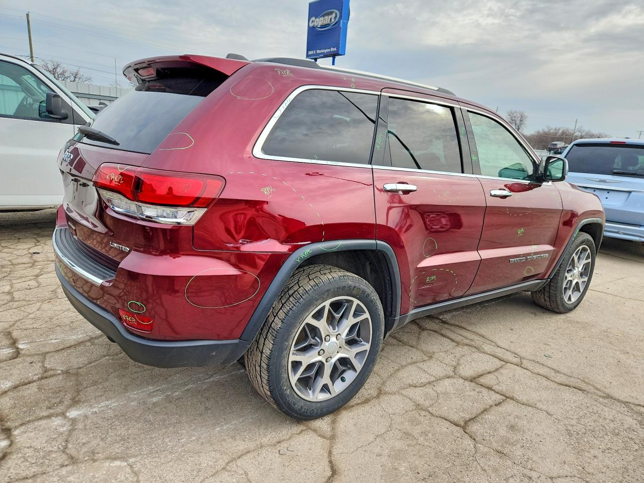 2020 JEEP GRAND CHEROKEE LIMITED photo 3