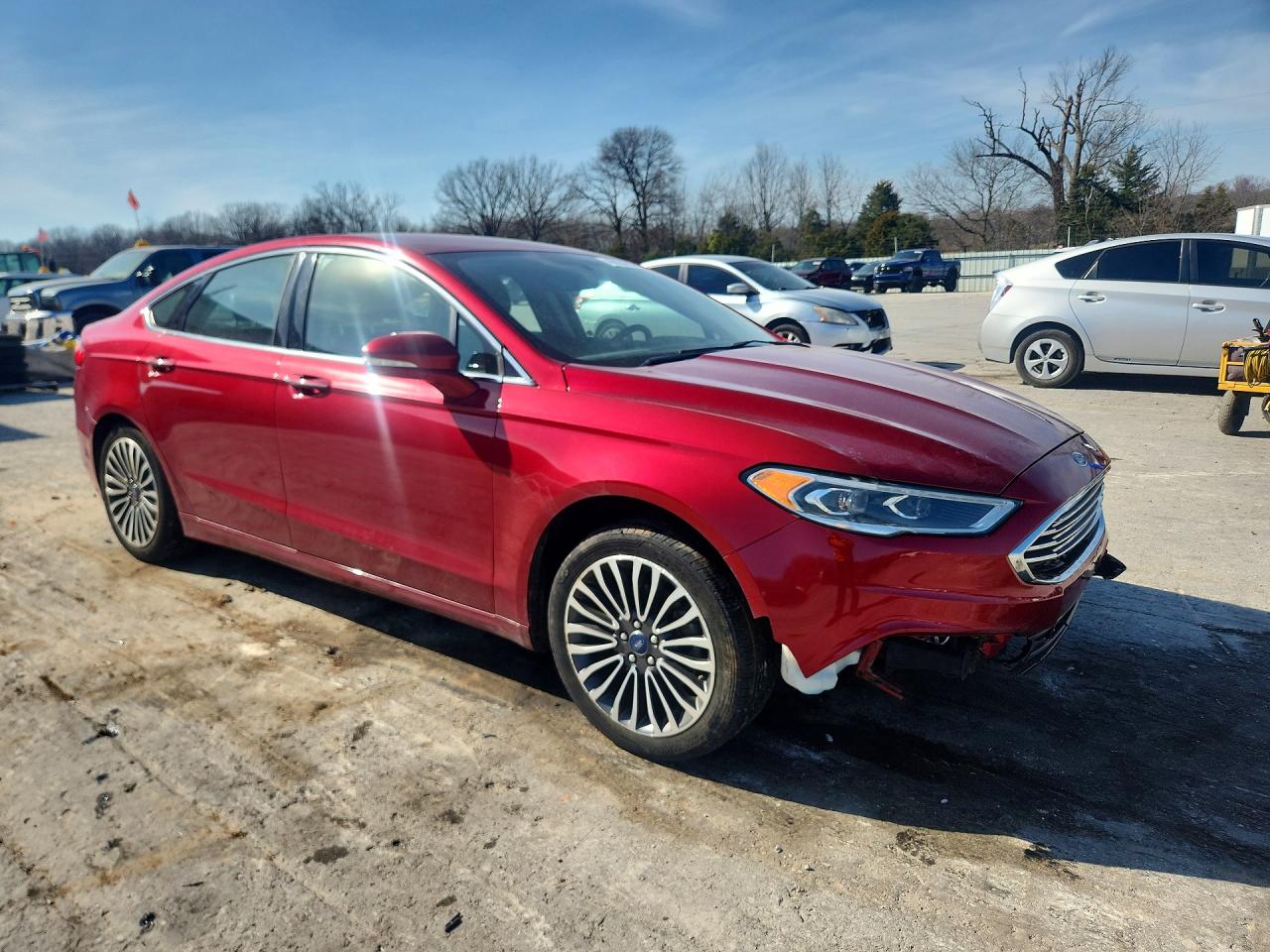 2017 FORD FUSION TITANIUM photo 7