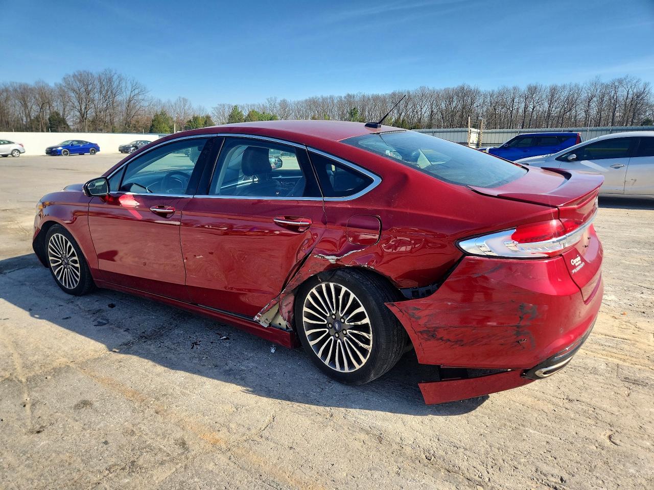 2017 FORD FUSION TITANIUM photo 3