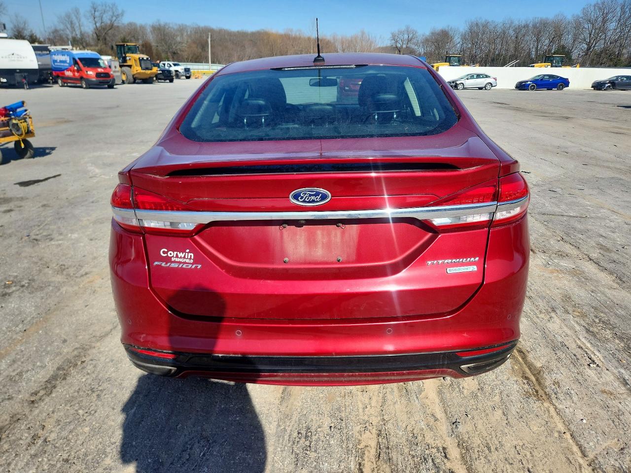 2017 FORD FUSION TITANIUM photo 11