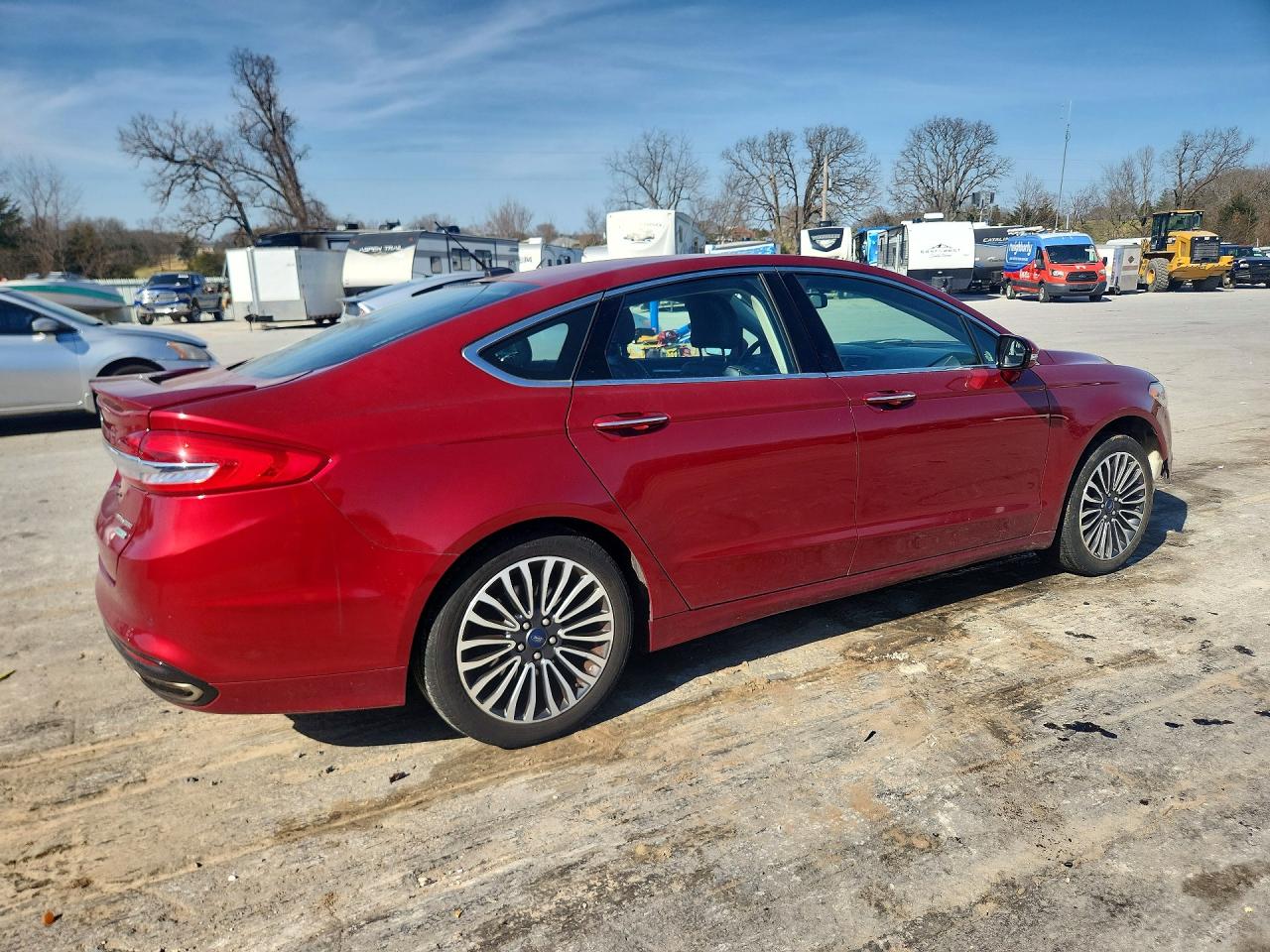 2017 FORD FUSION TITANIUM photo 5