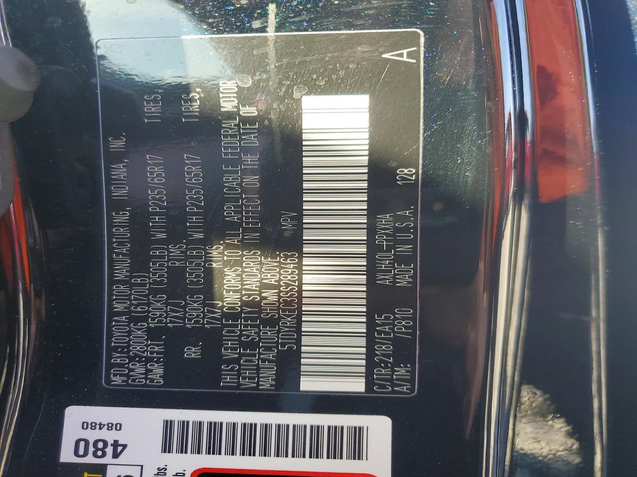 2025 TOYOTA SIENNA XLE 8-PASSENGER photo 13