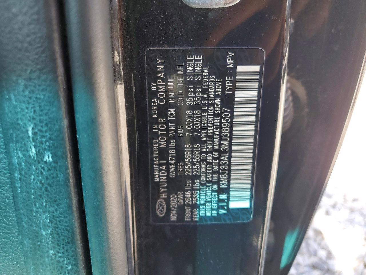 2021 HYUNDAI TUCSON ULTIMATE photo 25