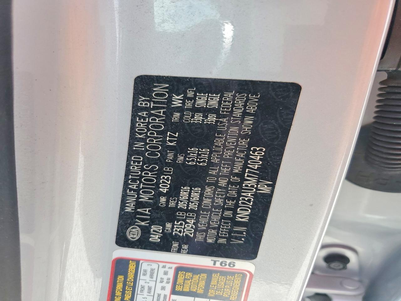 2021 KIA SOUL S photo 14