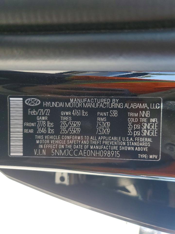 2022 HYUNDAI TUCSON SEL photo 27