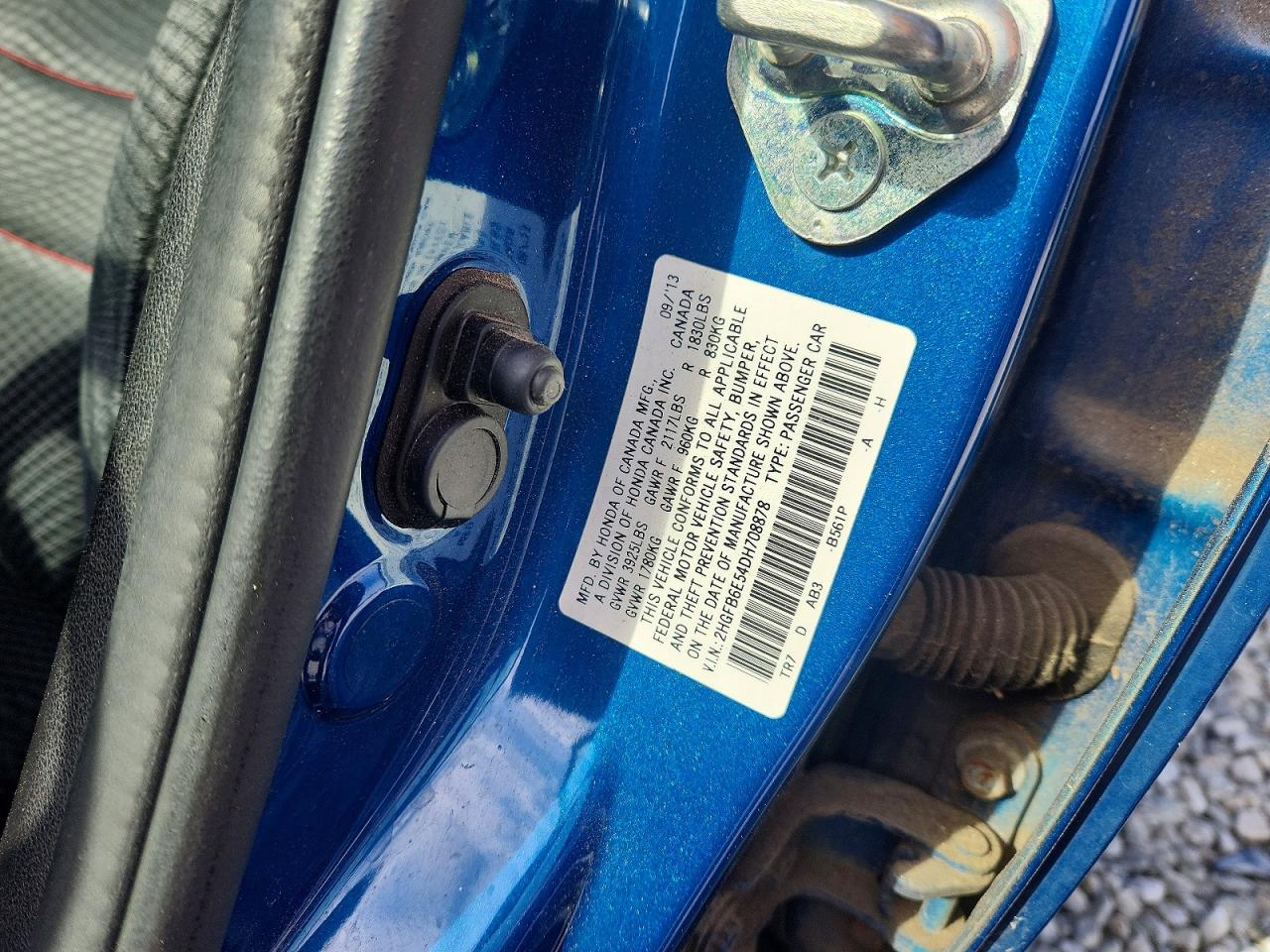 2013 HONDA CIVIC SI photo 34