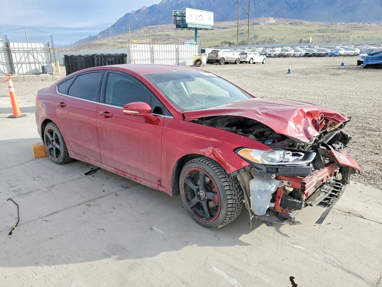 2016 FORD FUSION SE photo 7