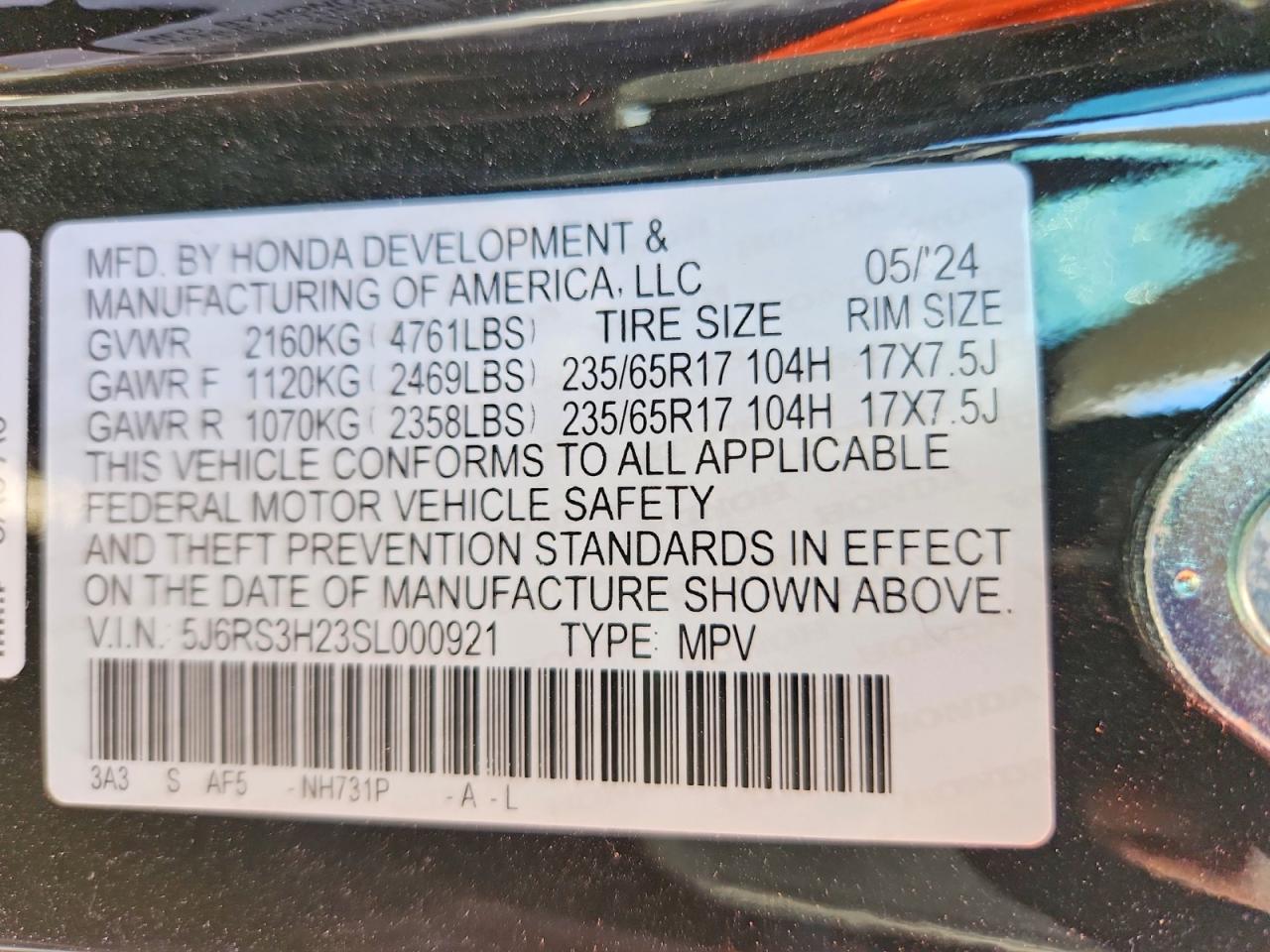2025 HONDA CR-V LX photo 14
