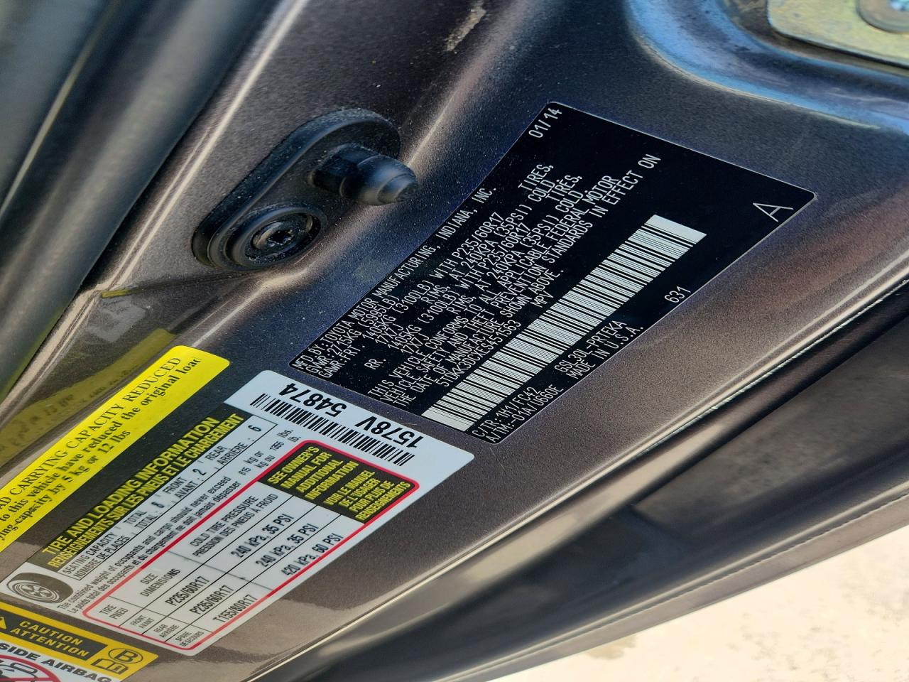 2014 TOYOTA SIENNA LE 8-PASSENGER photo 14
