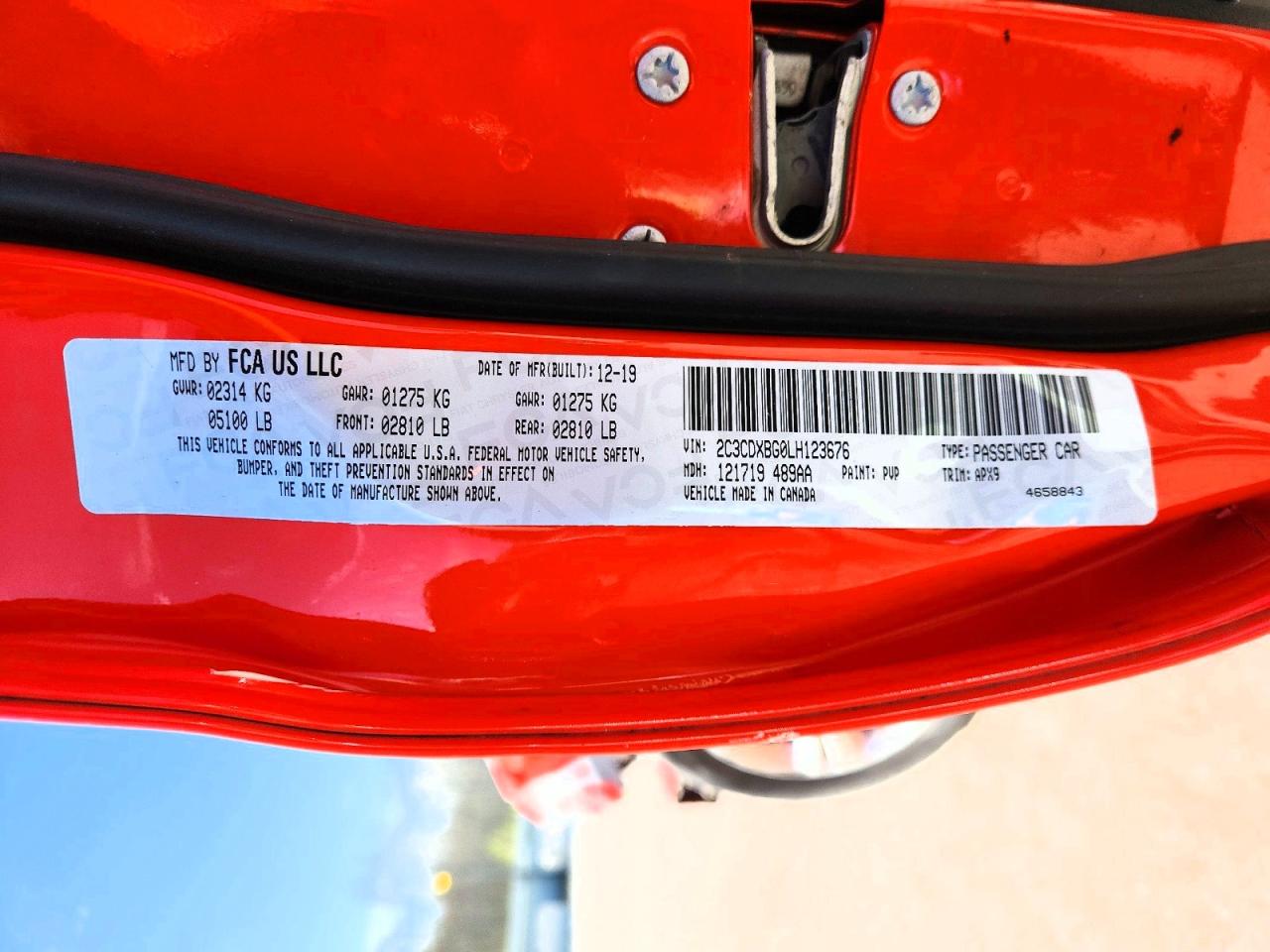 2020 DODGE CHARGER SXT photo 23