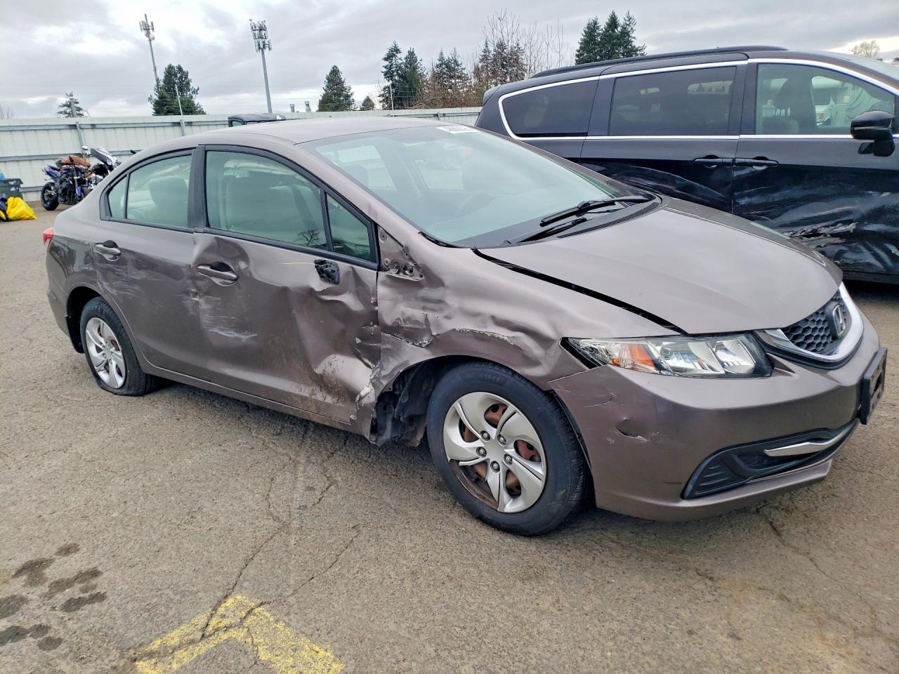2015 HONDA CIVIC LX photo 4