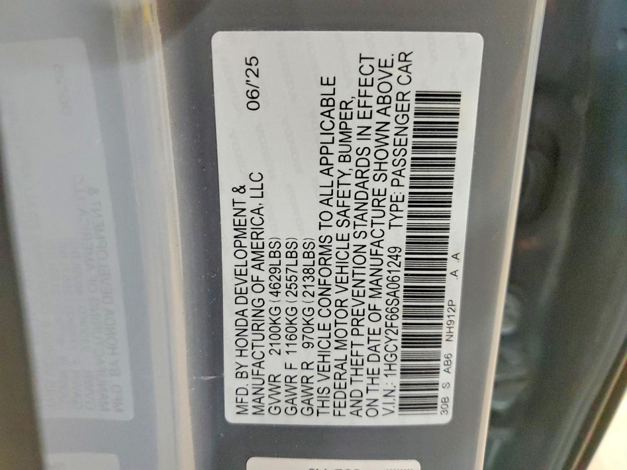 2025 HONDA ACCORD HYBRID EXL photo 23