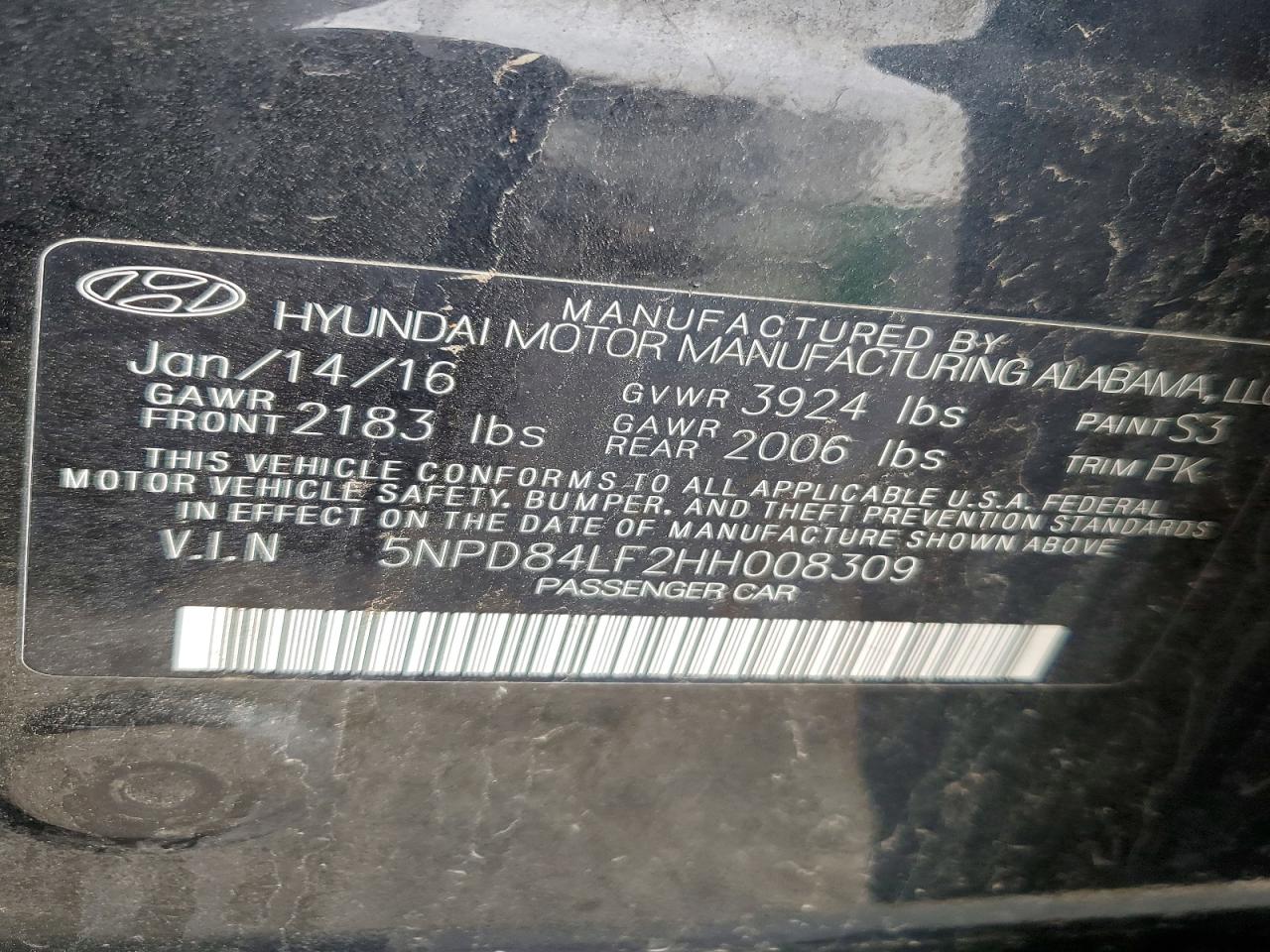 2017 HYUNDAI ELANTRA SE photo 23